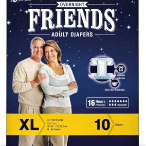 Friends Adult Diaper Overnight – Extra Large in Dubai, UAE