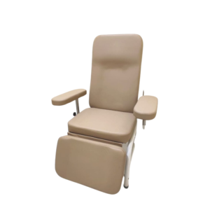 Blood collection chair manual beige color