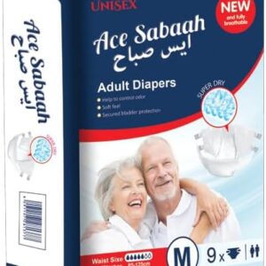 Ace Sabaah Adult Diaper – Medium Size (30 Pcs) in Dubai, UAE